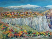 Գառնին աշնանը, 60x70, կտ.-յուղ, 2001թ., գինը՝ 750պ.մ.