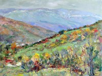 Հոկտեմբերին, 60x70, կտ.-յուղ., 2009թ., գինը՝ 750 պ.մ