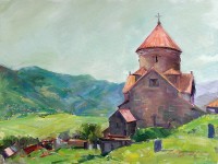 Հաղպատ, 60x70, կտ.-յուղ., 2011թ., գինը՝ 600 պ.մ.